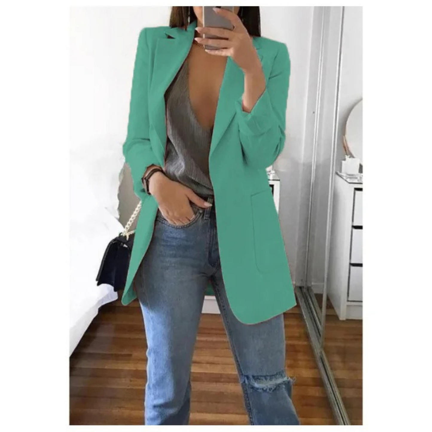 Ceri - Langarm-Blazer für Frauen