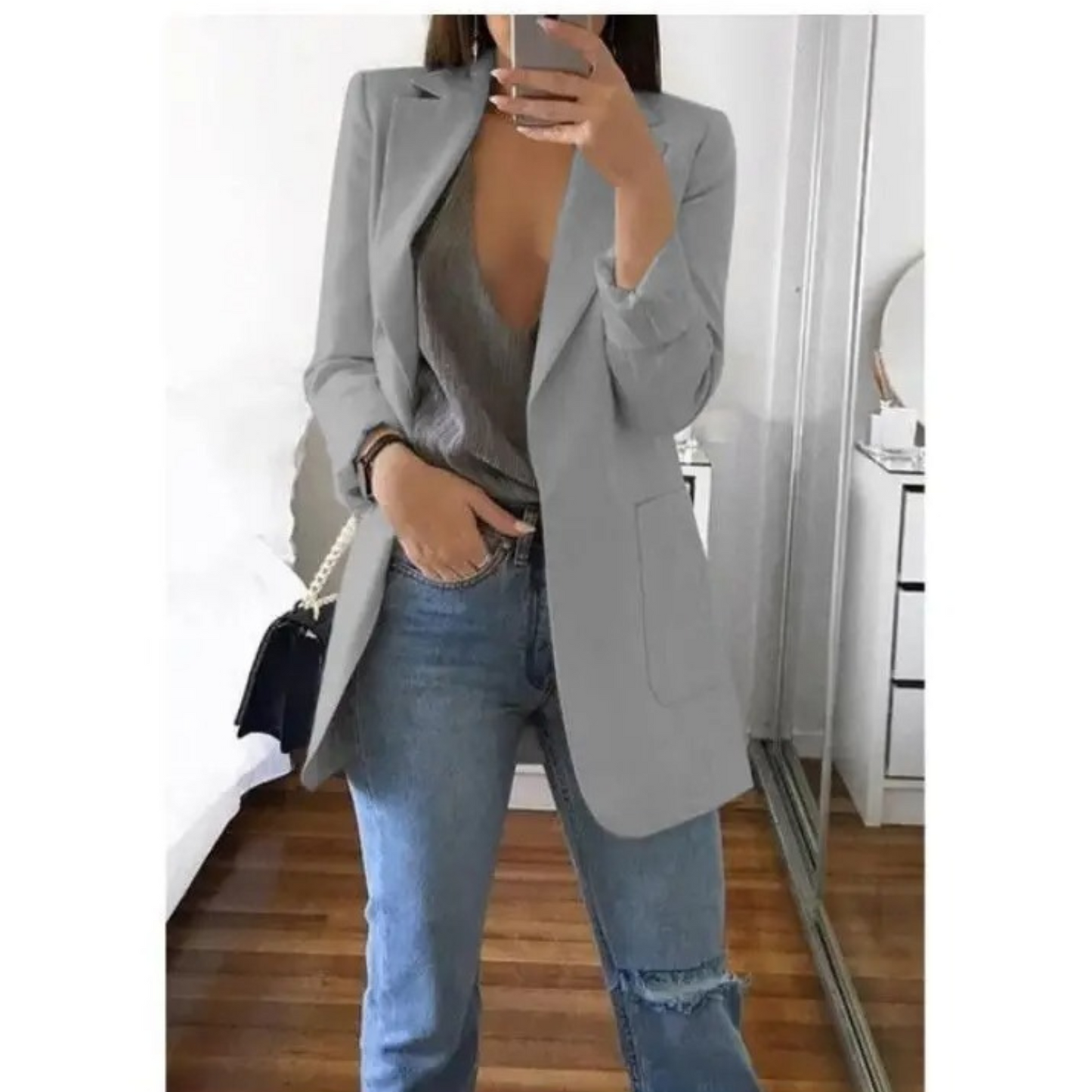 Ceri - Langarm-Blazer für Frauen