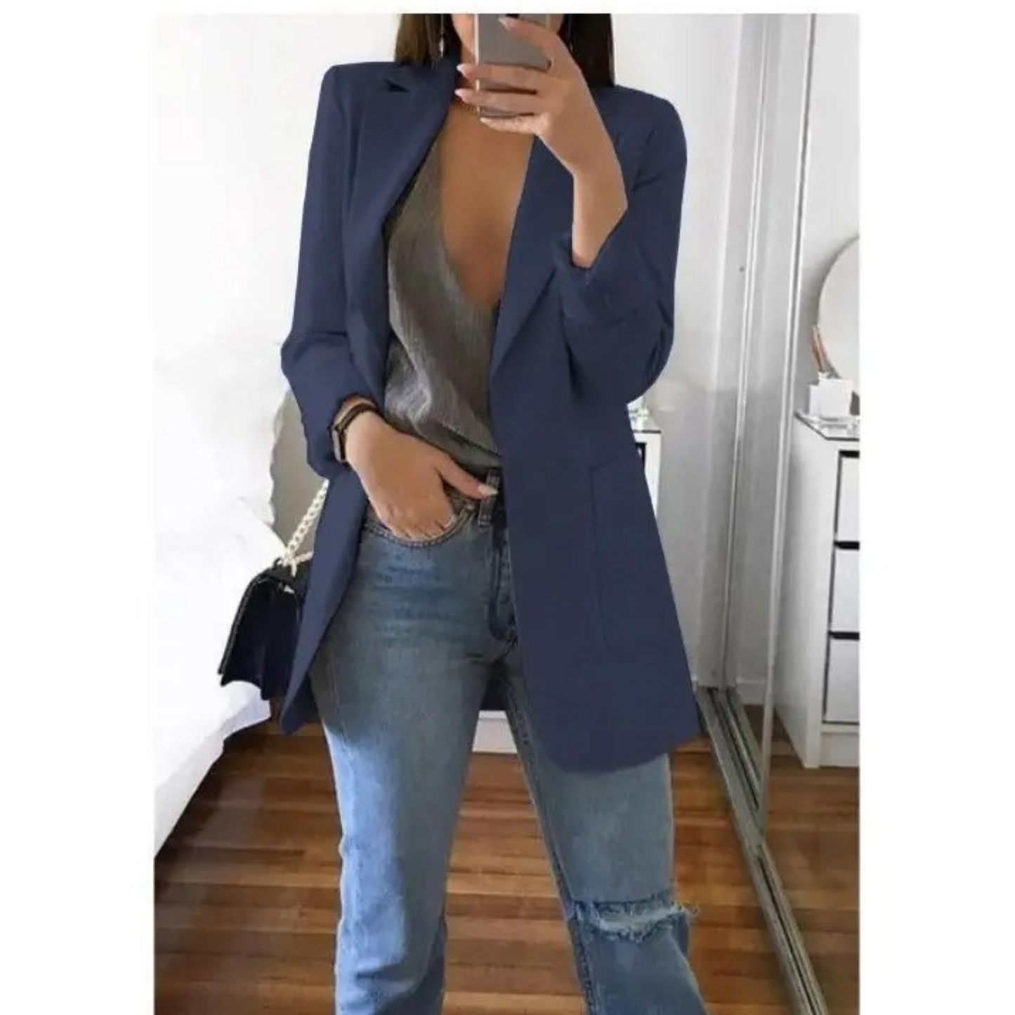 Ceri - Langarm-Blazer für Frauen