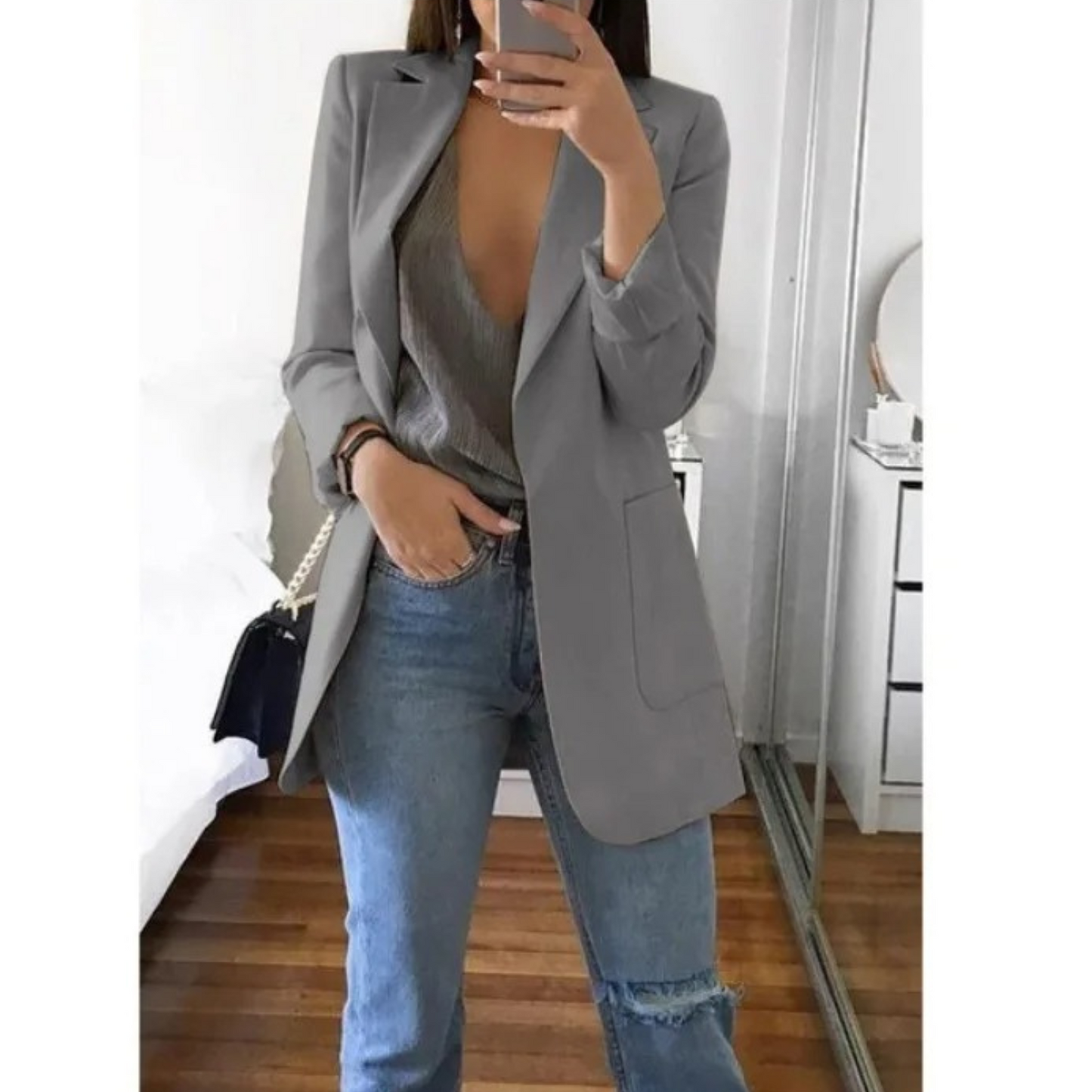 Ceri - Langarm-Blazer für Frauen