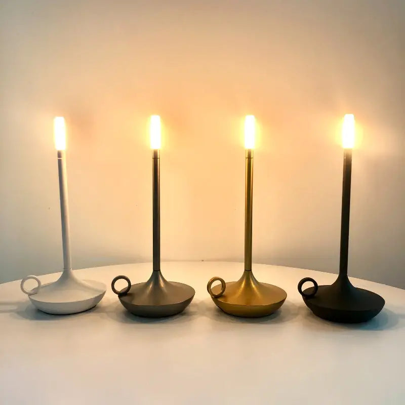 GlowCandle Luxus-Touch Control Lampe mit Dimmer in gotischer Kerzenform