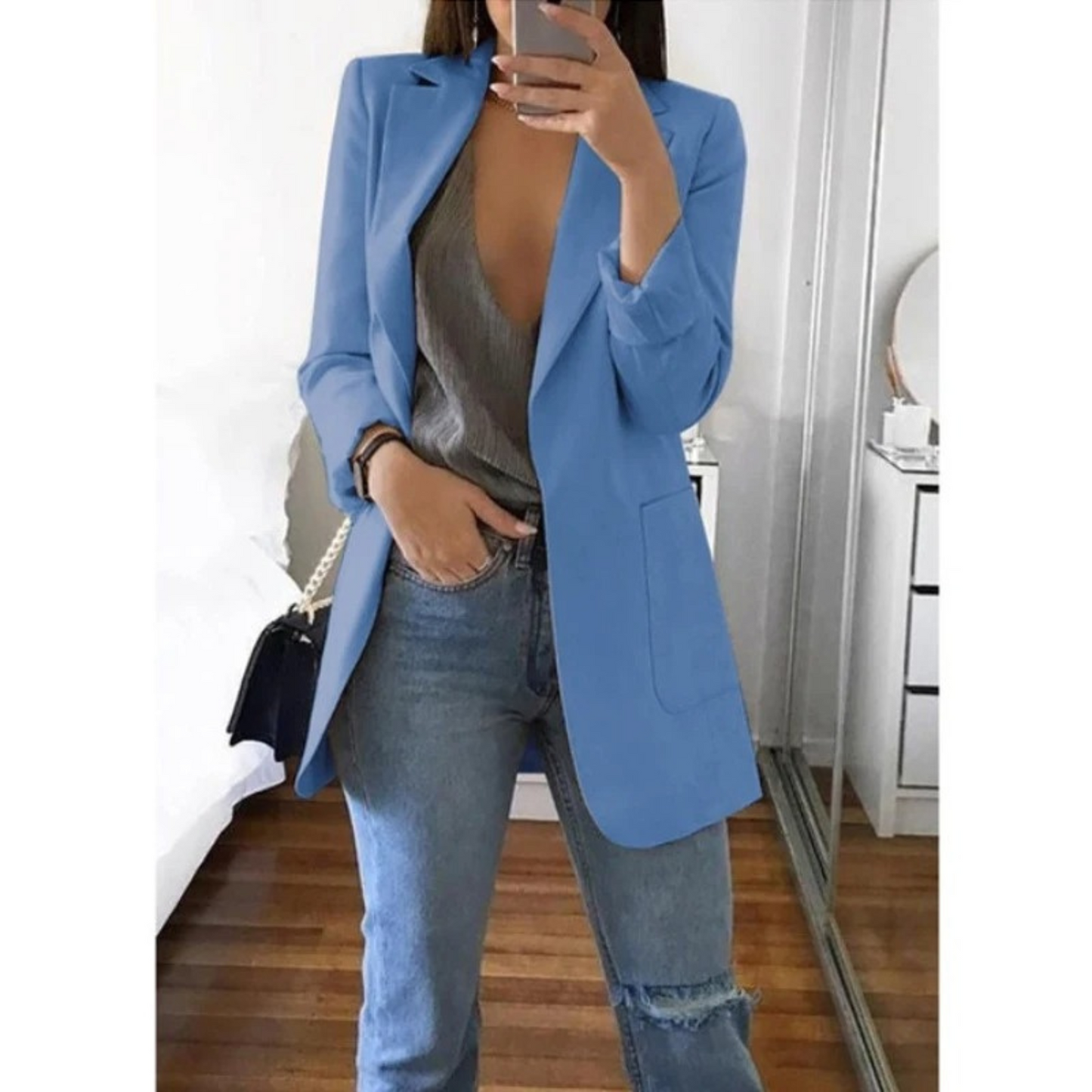 Ceri - Langarm-Blazer für Frauen