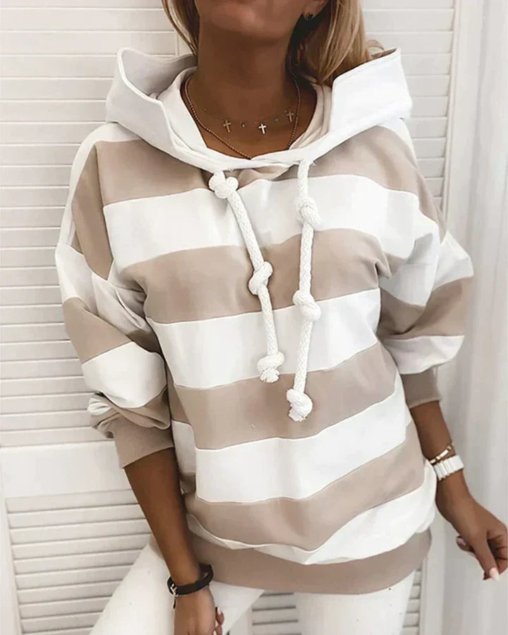 Bridgette - Kapuzenpulli mit langen Ärmeln Warm und modisch Damen-Kapuzenpulli