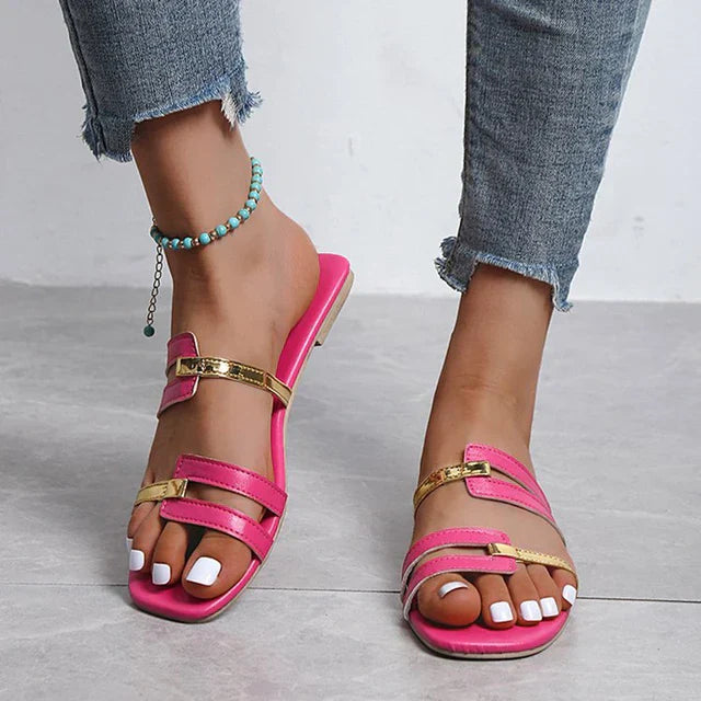 Ayra - bequeme flache Sommersandalen für Frauen