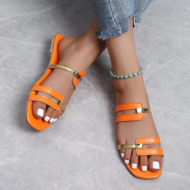 Ayra - bequeme flache Sommersandalen für Frauen