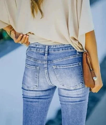 Avie - Vintage-Jeans mit hoher Taille