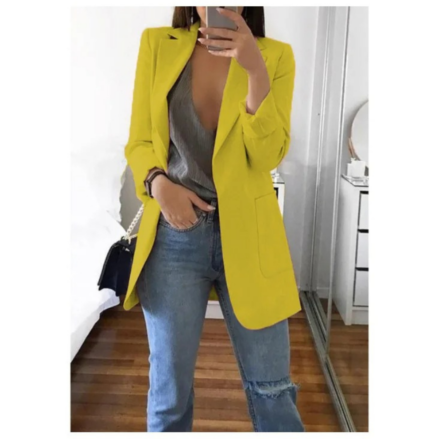 Ceri - Langarm-Blazer für Frauen