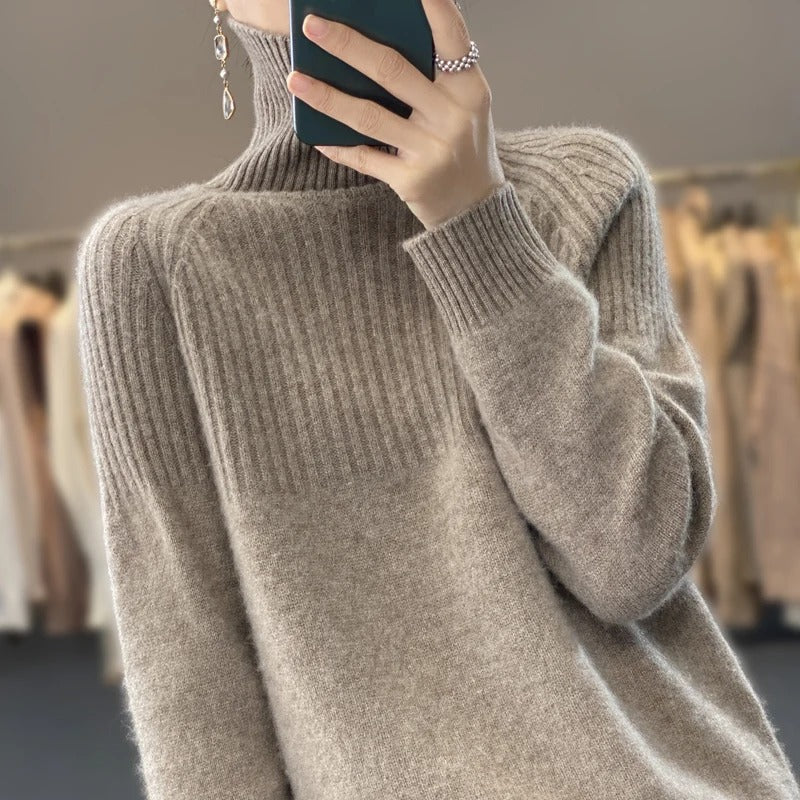 Edita - Rollkragenpullover für Frauen