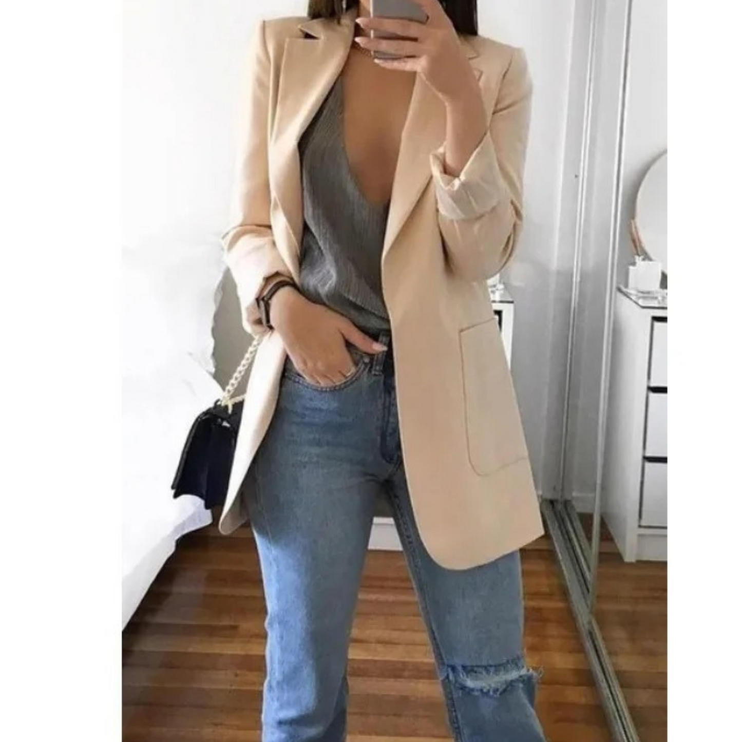 Ceri - Langarm-Blazer für Frauen