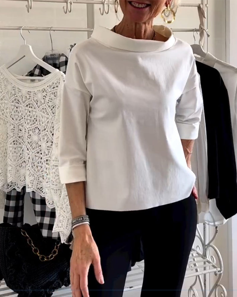 Ella - Boot Nacken lose fit top