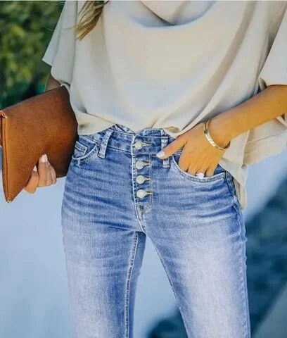 Avie - Vintage-Jeans mit hoher Taille