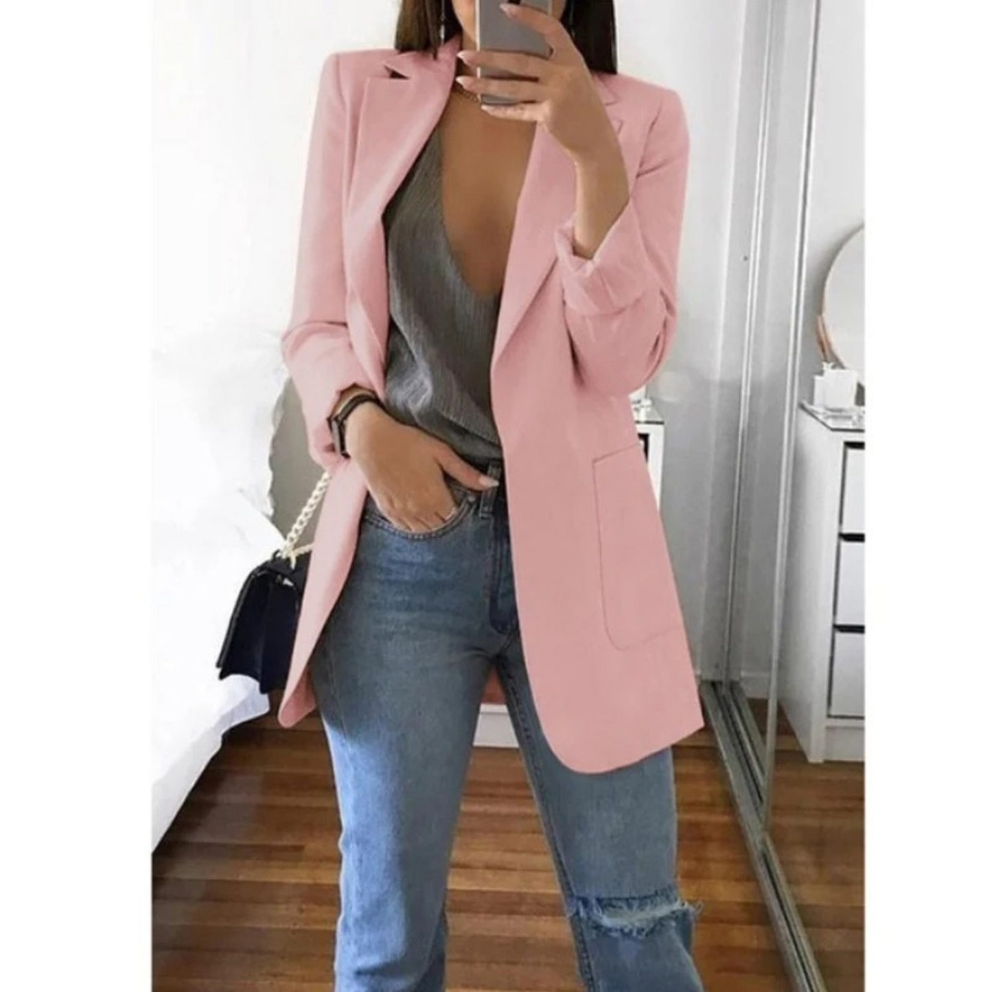 Ceri - Langarm-Blazer für Frauen