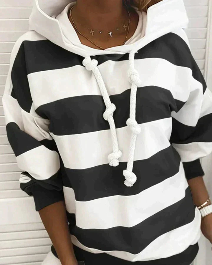 Bridgette - Kapuzenpulli mit langen Ärmeln Warm und modisch Damen-Kapuzenpulli