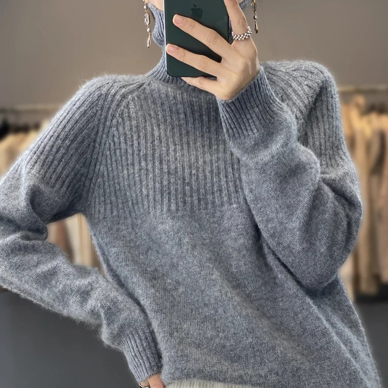 Edita - Rollkragenpullover für Frauen