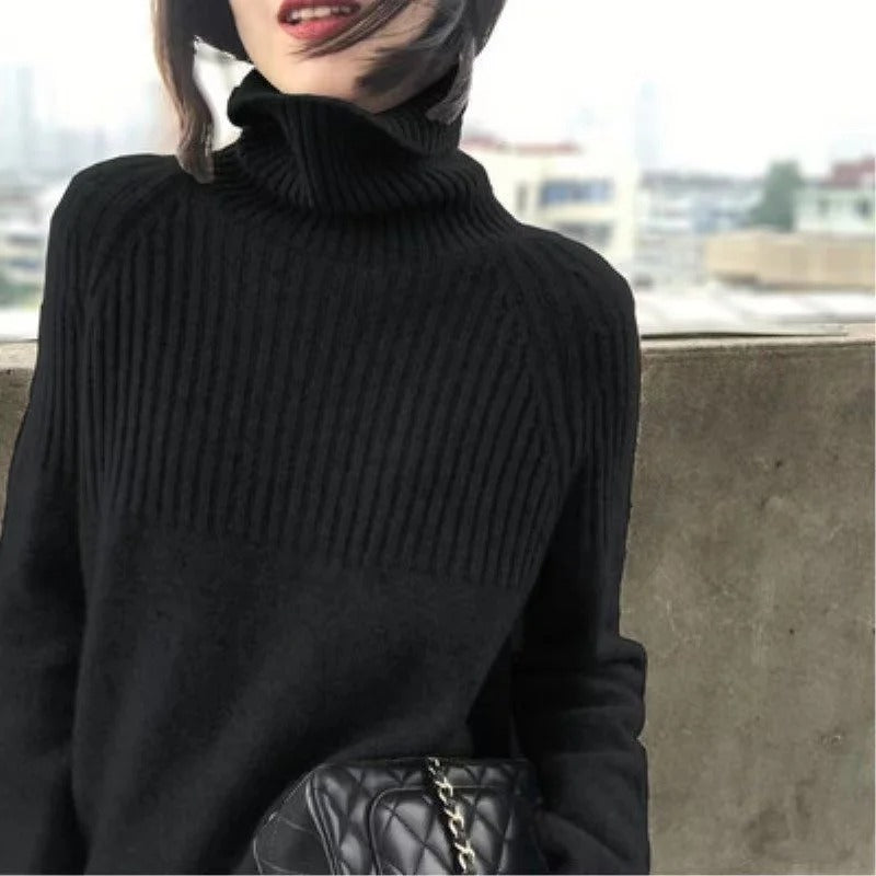 Edita - Rollkragenpullover für Frauen