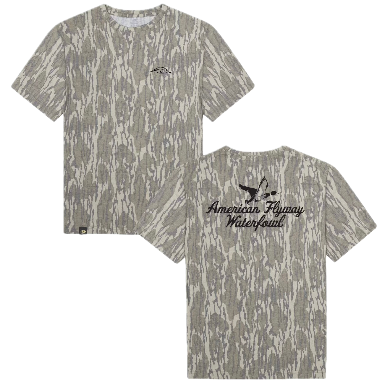 Jack - Amerikanische Flugroute Wasservogel-Tarnung Grafik-T-Shirt