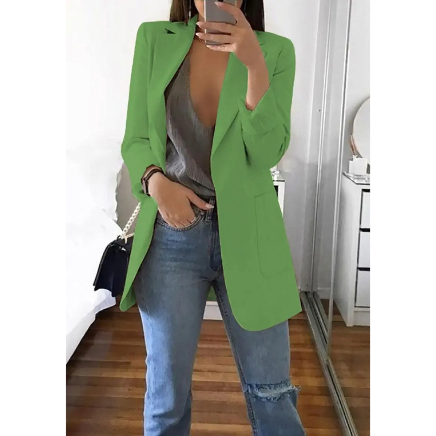 Ceri - Langarm-Blazer für Frauen
