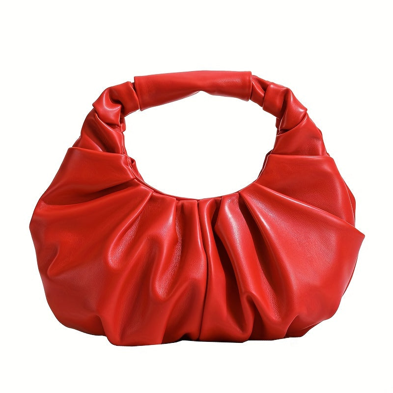 Julia - Croissant Runde modische Designer Handtasche