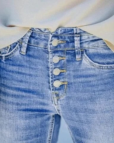 Avie - Vintage-Jeans mit hoher Taille