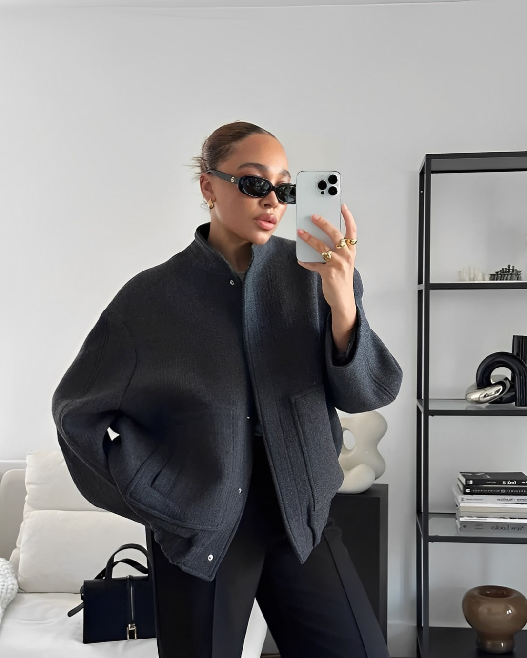 Rim - trendige Strickjacke in Übergröße für ultimativen Komfort und Stil