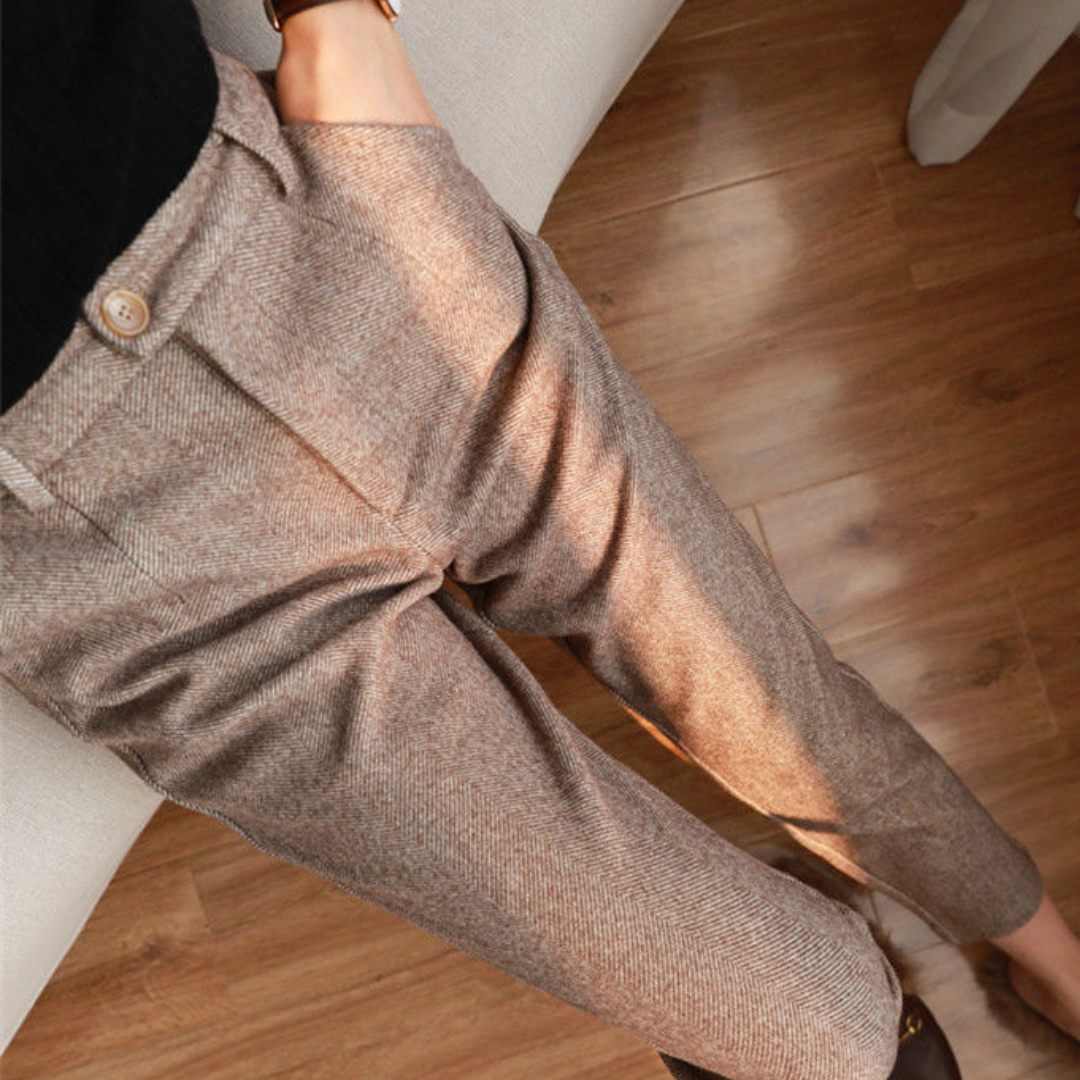 Mexx warme Wollhosen Damenhosen für einen warmen professionellen Look
