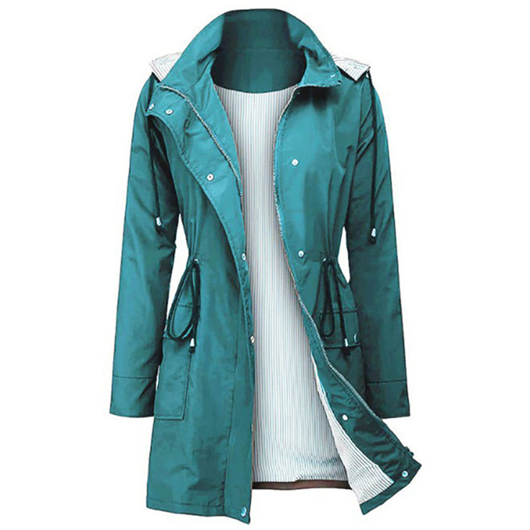 Rosalynd - Leichte wasserdichte Jacke mit Kapuze