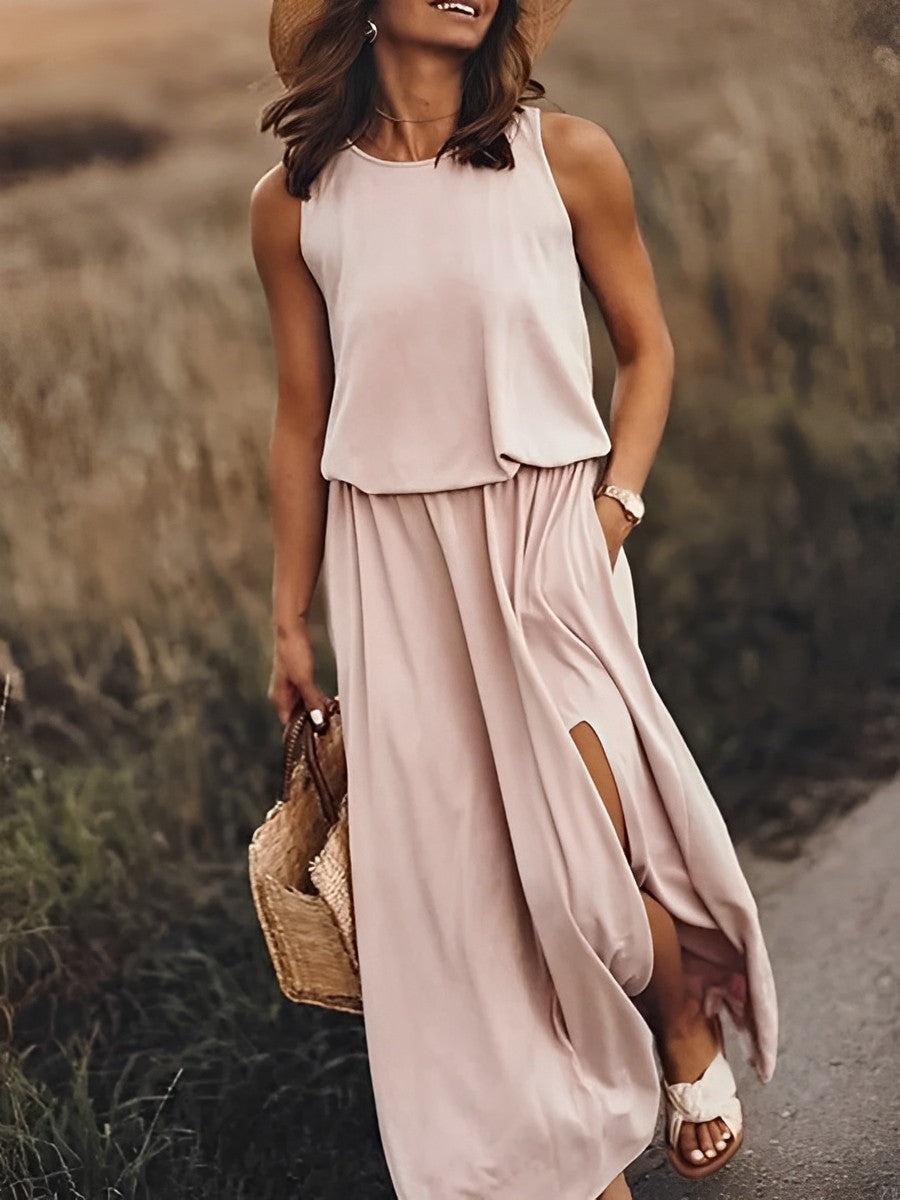 Aida - Bezauberndes farbenfrohes Kleid: Elegantes Aussehen