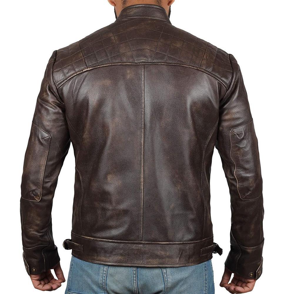 Tom - Bikerjacke aus Leder