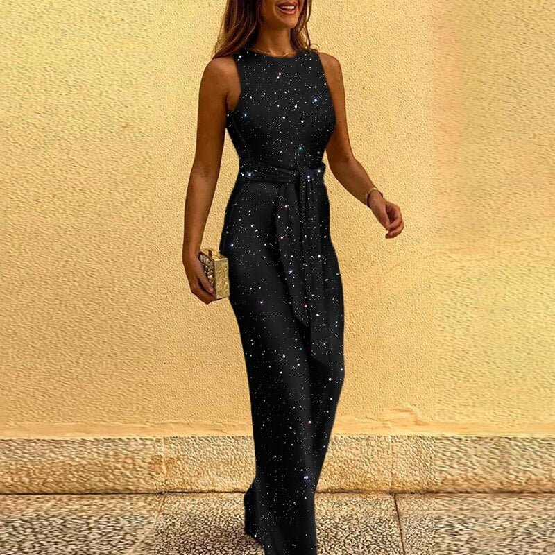 Mackenzie - goldener Glamour, schillerndes goldenes Glitzerkleid mit stromlinienförmiger Silhouette