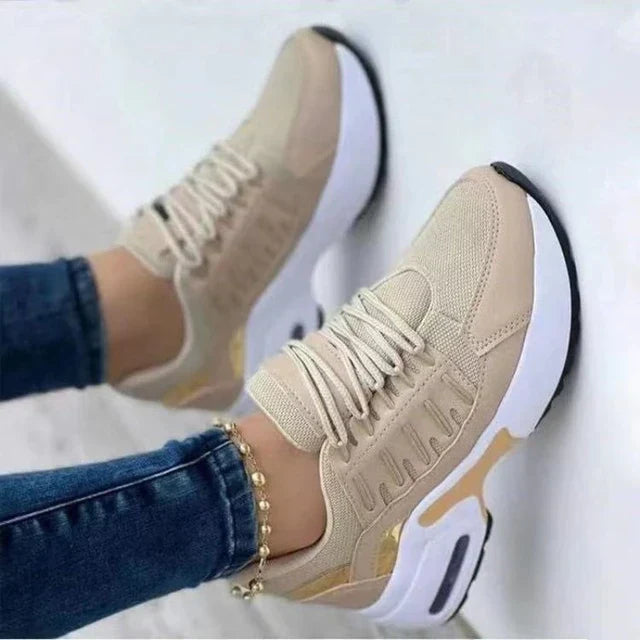 Stella - Comfy-Stride: breite orthopädische Schuhe mit atmungsaktivem Komfort und sicherer rutschfester Sohle