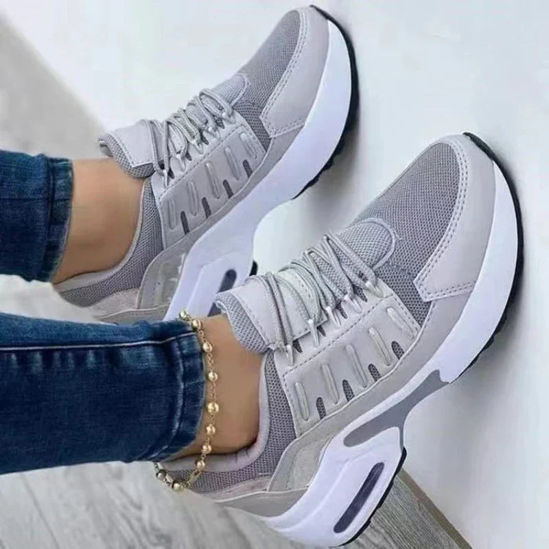 Stella - Comfy-Stride: breite orthopädische Schuhe mit atmungsaktivem Komfort und sicherer rutschfester Sohle