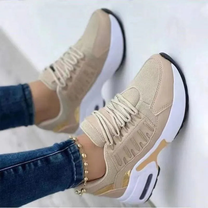 Stella - Comfy-Stride: breite orthopädische Schuhe mit atmungsaktivem Komfort und sicherer rutschfester Sohle