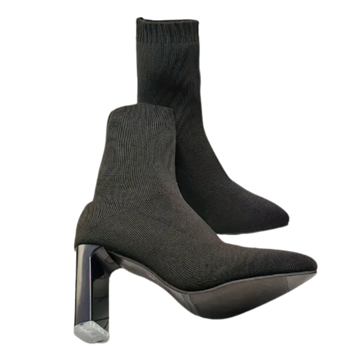 Britta - elegante Rippenstrickstiefel für Damen