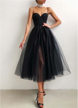 Esmeralda - Spaghetti Riemen gerade Linie Abschlussball Kleid