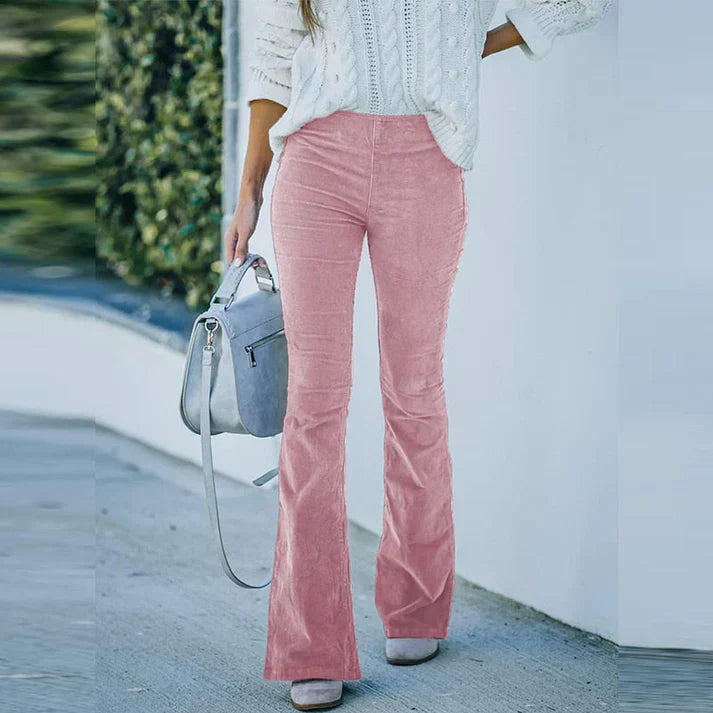 Ufrida - Schlaghose aus Cord mit hoher Taille für einen stilvollen Retro-Look