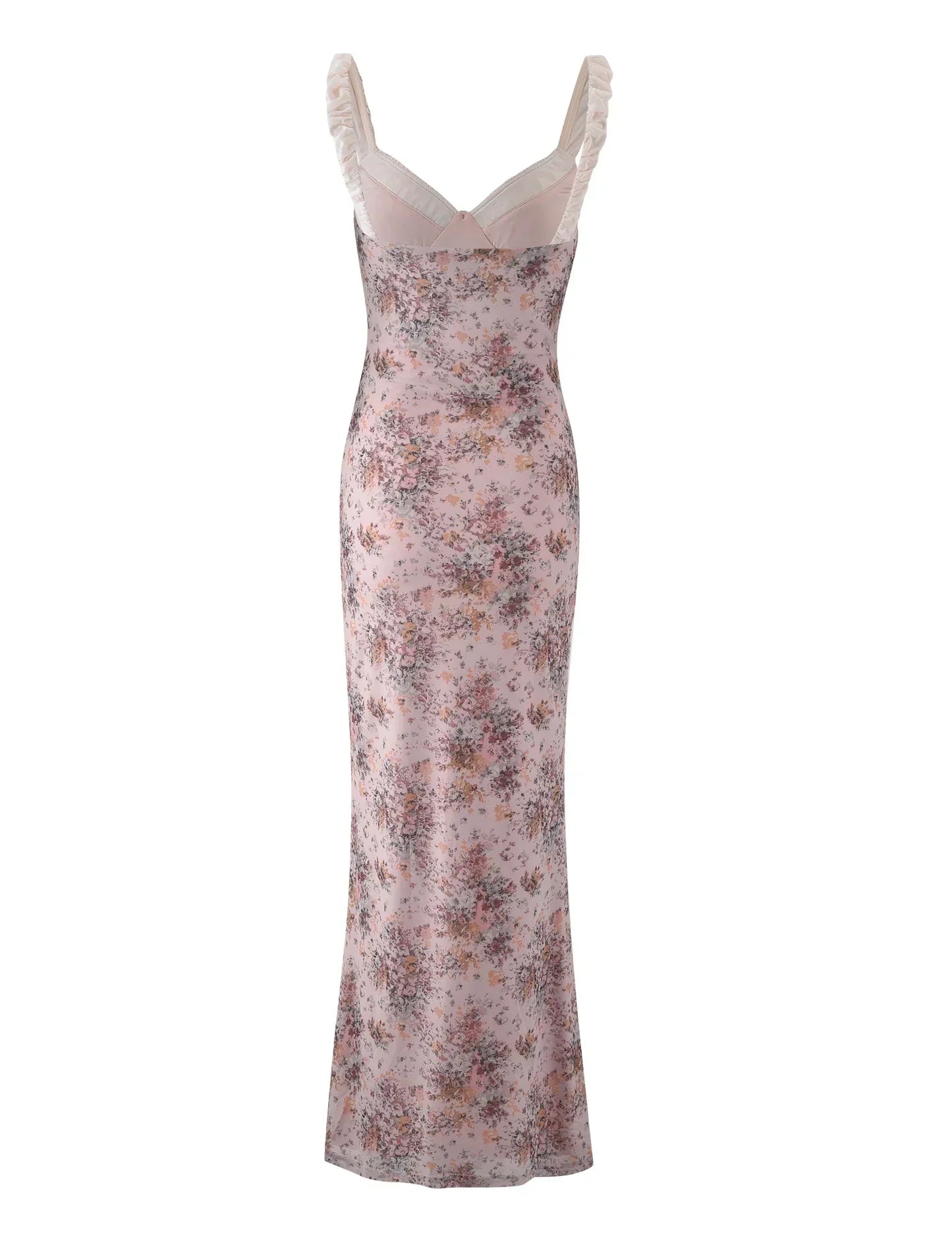 Nala - Rosa geblümtes Camouflage-Kleid