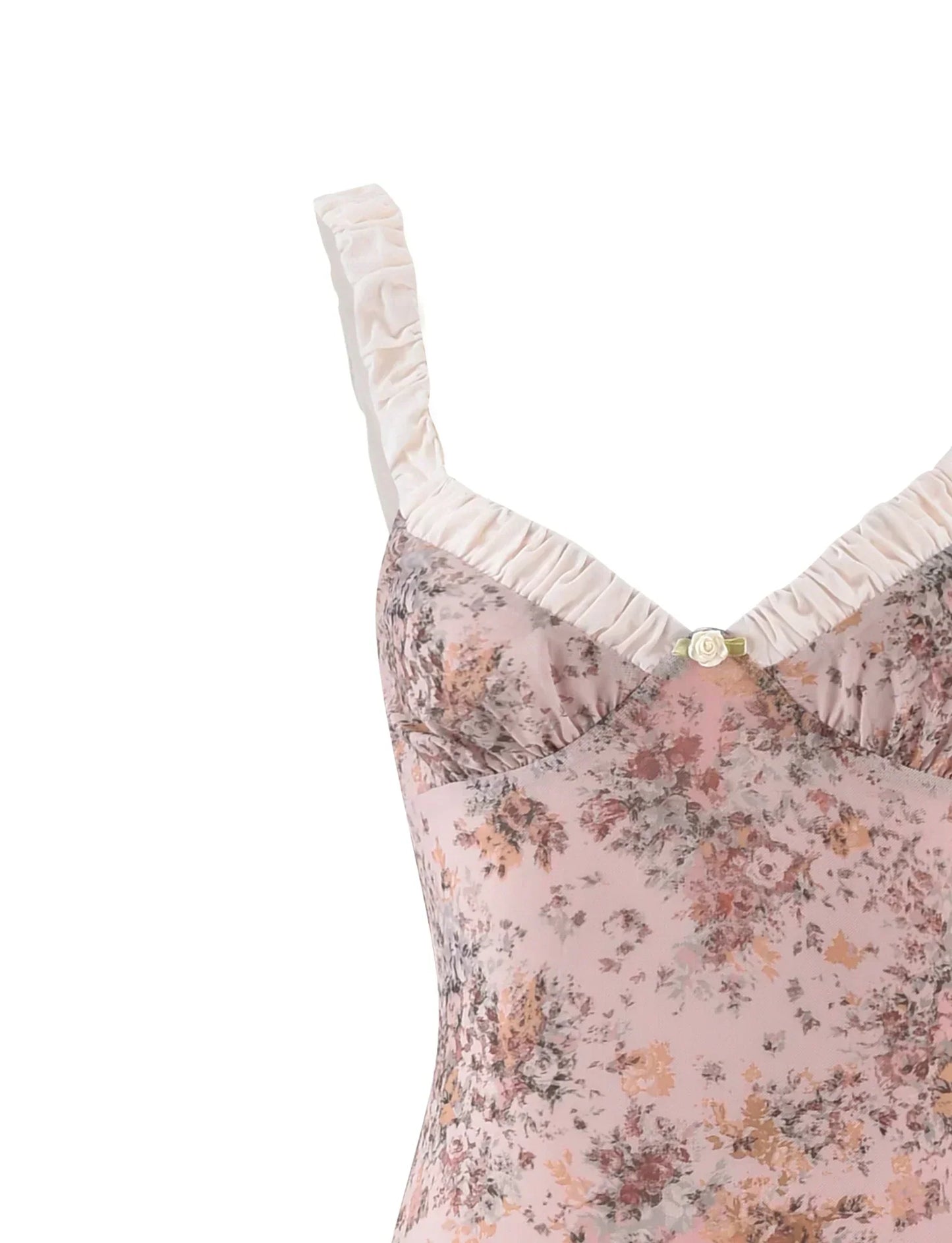 Nala - Rosa geblümtes Camouflage-Kleid