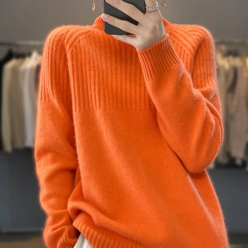 Edita - Rollkragenpullover für Frauen