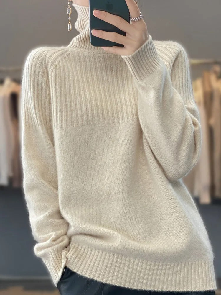 Edita - Rollkragenpullover für Frauen