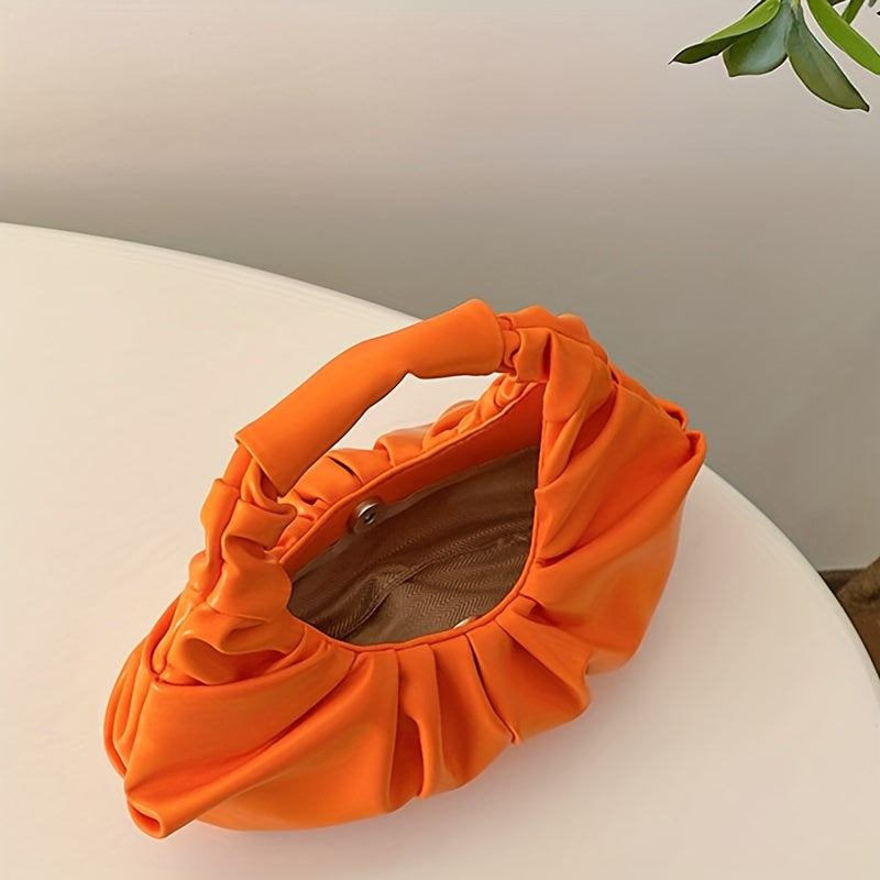 Julia - Croissant Runde modische Designer Handtasche