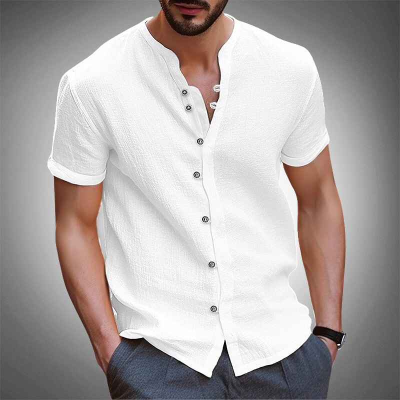 Harvey - Sommer-Henley-Shirt für Männer