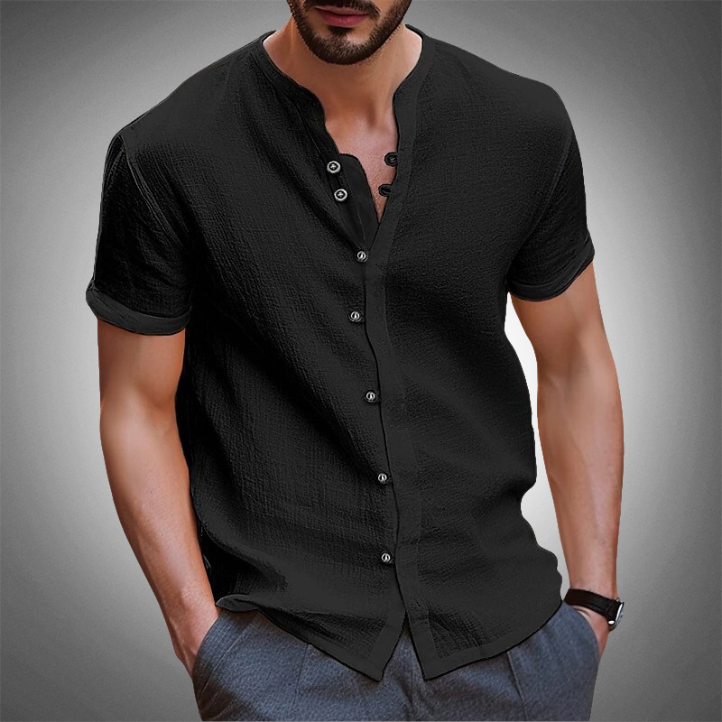 Harvey - Sommer-Henley-Shirt für Männer