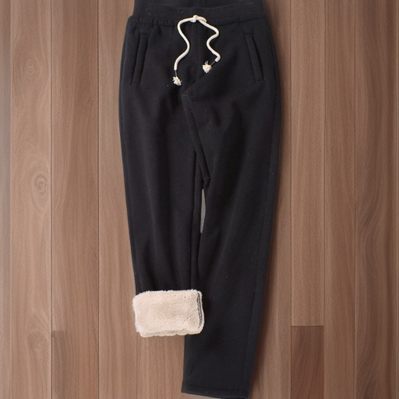 Celtine - warme Jogginghose mit Reißverschlusstasche für Frauen