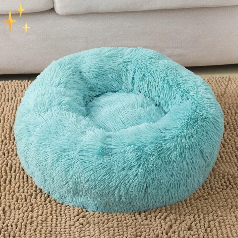 Mirabile Shopping DE 200003745 Mintgrün / 40 cm Safe&Warm™ Donut-Bett für Haustiere | Ein herrlich warmes und sicheres Gefühl für Ihr Haustier