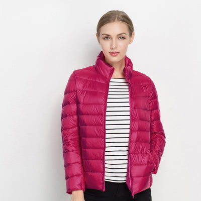 City Eleganz Leichtgewicht wasserdicht Daunenjacke