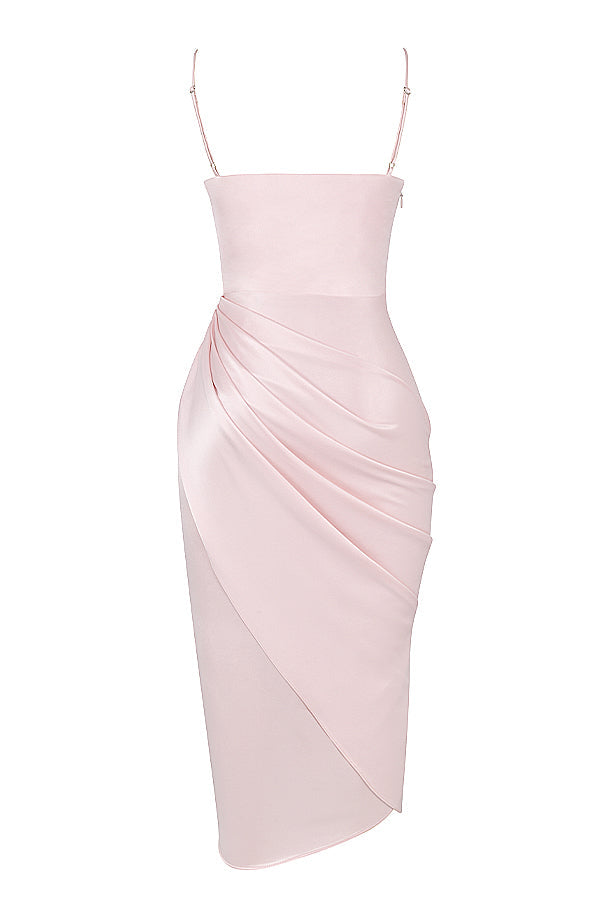 Baylor - Satin Balconnet Kleid Korsett