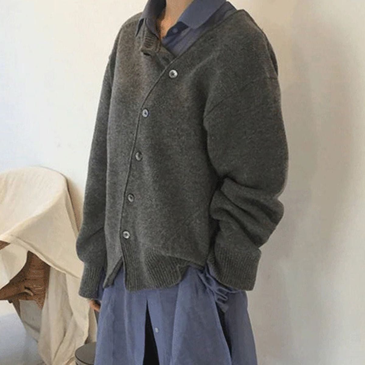 Mila - bequeme und modische Strickjacke