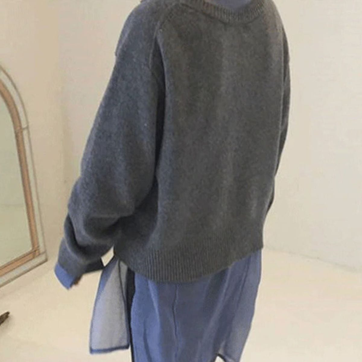 Mila - bequeme und modische Strickjacke