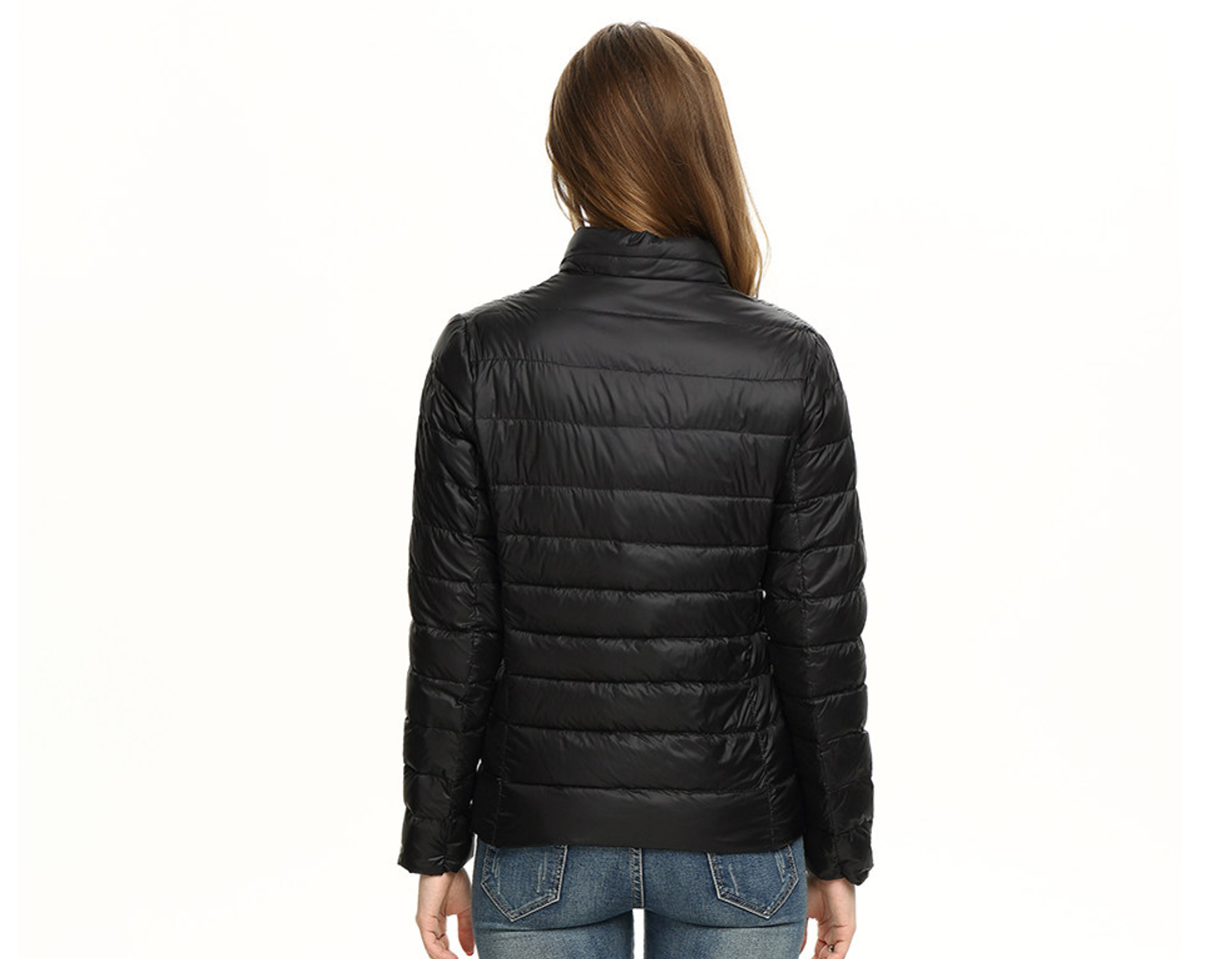City Eleganz Leichtgewicht wasserdicht Daunenjacke