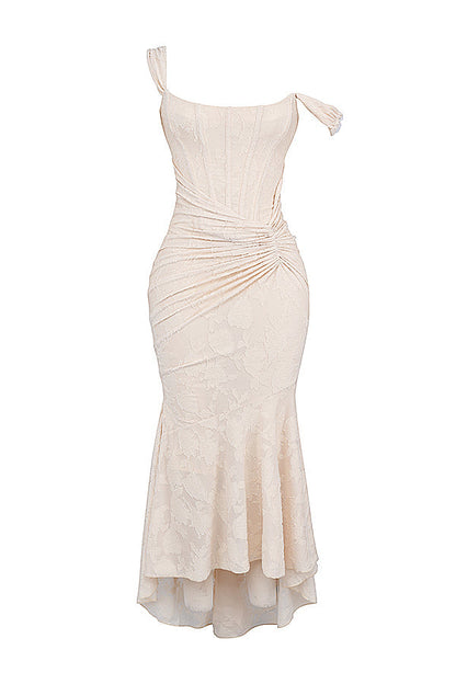 Mylah - Texturiertes Maxikleid